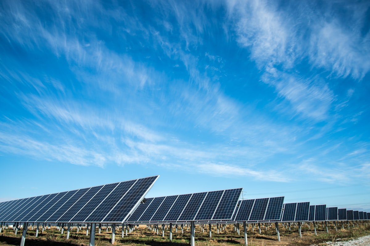 Solar power installation